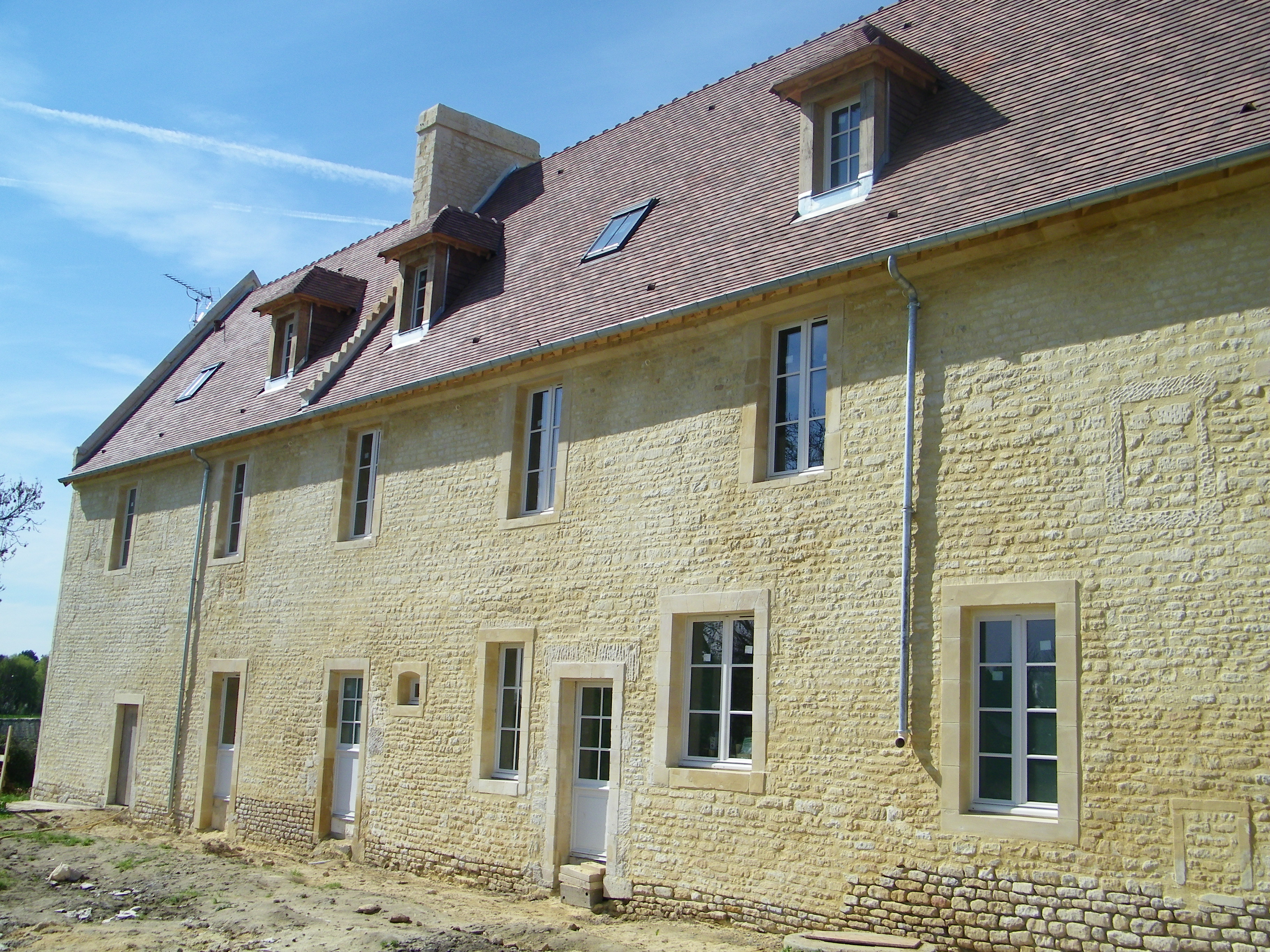 Réhabillitation de maison ancienne Ladevèze-Rivière